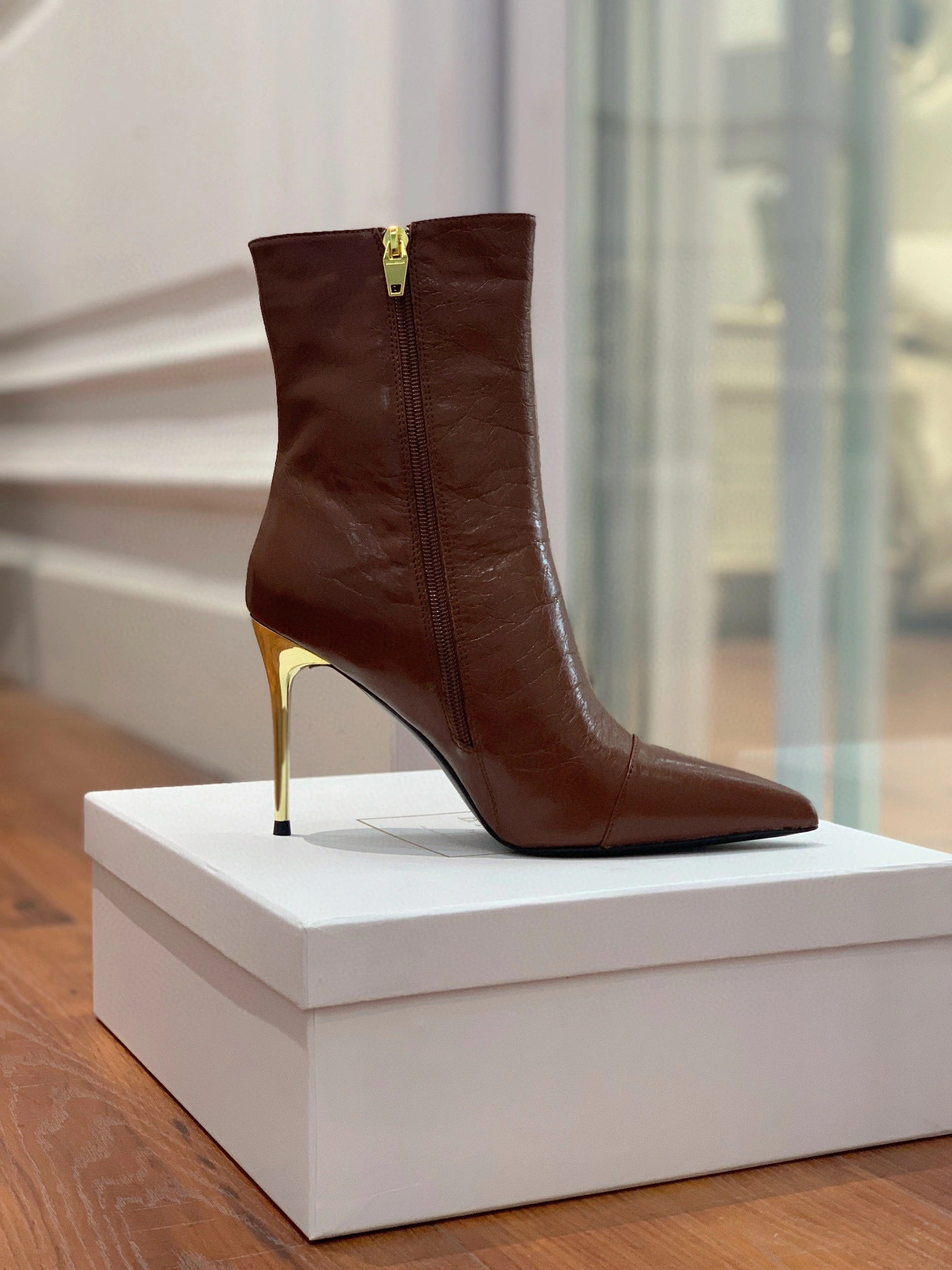 coco- Heel height10.5CM cowhide item:B-X602J2547